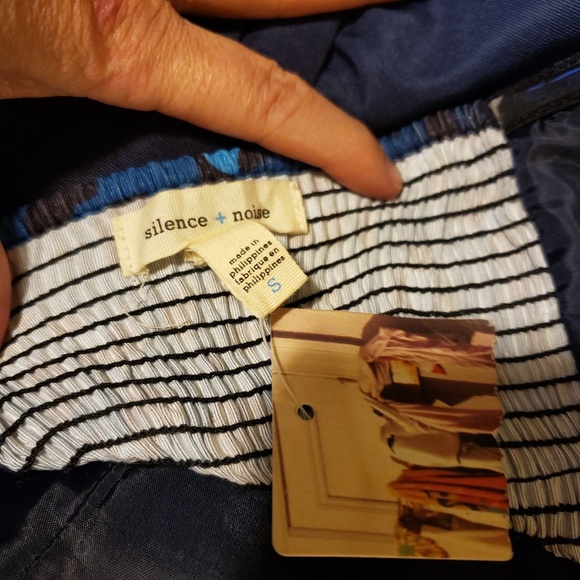 Silence + Noise Anthro Ombre Leopard Dress NWT - Picture 5 of 5